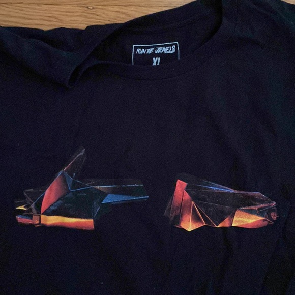 Run the Jewels Official Merch Geometric Design T Shirt - Picture 2 of 3